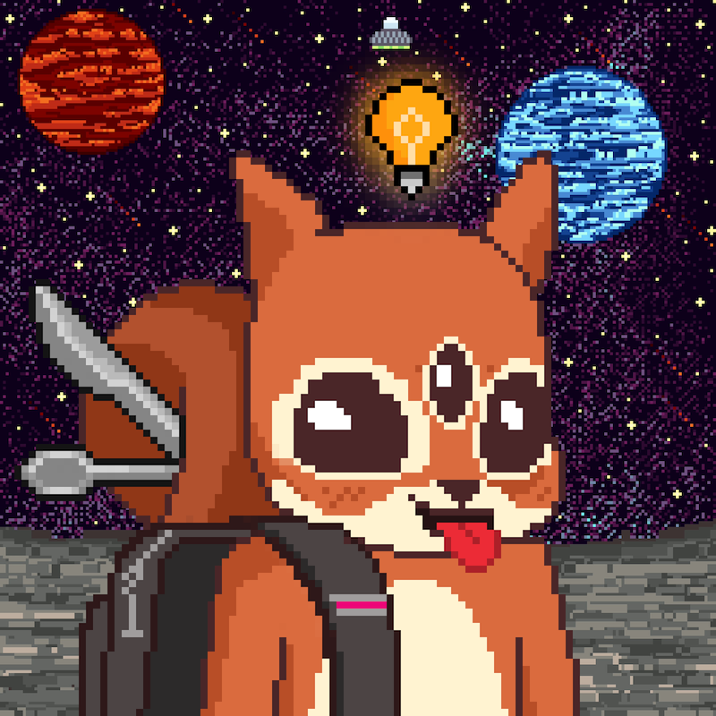 Pixel Squirrels #6987